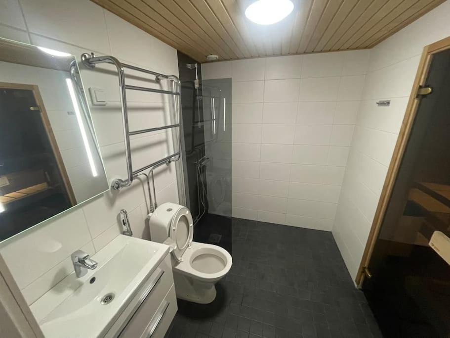 Tilava Kaksio, Saunalla Ja Saehkoeauton Latauksella. Tampere Dış mekan fotoğraf
