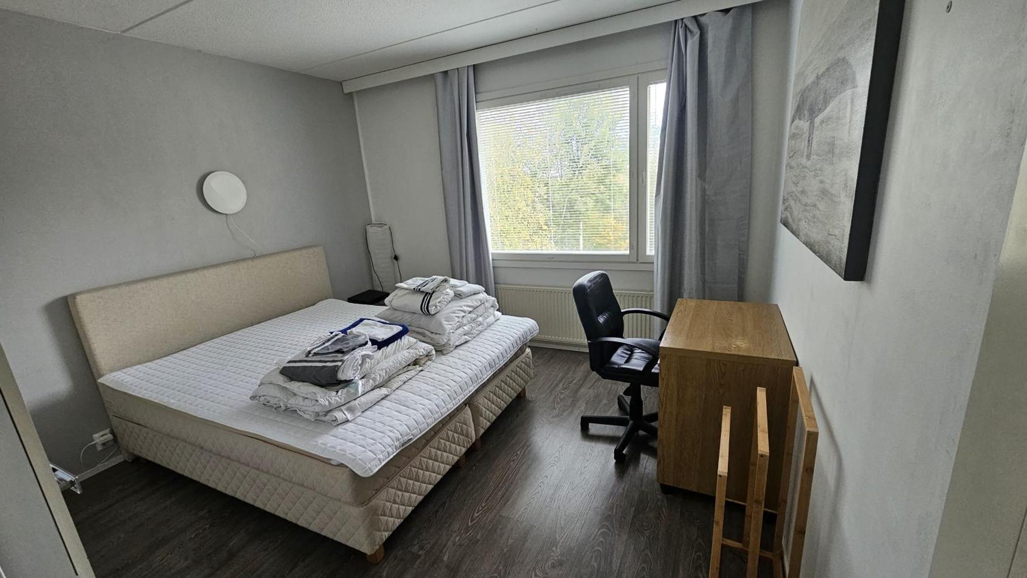 Tilava Kaksio, Saunalla Ja Saehkoeauton Latauksella. Tampere Dış mekan fotoğraf
